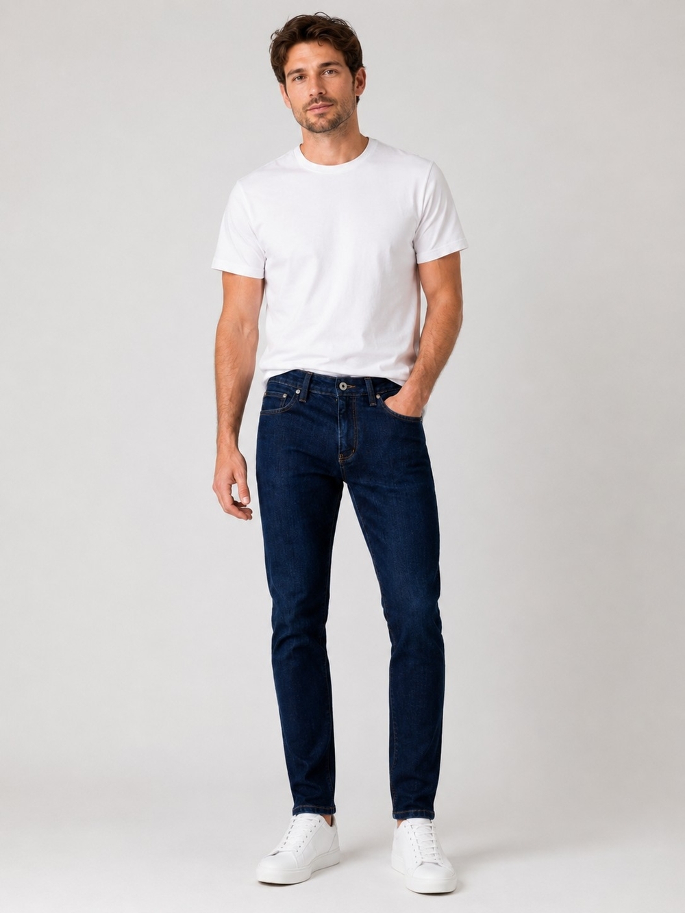 Naked & Famous Super Skinny Guy Men’s Jeans Size 31 Dark Indigo